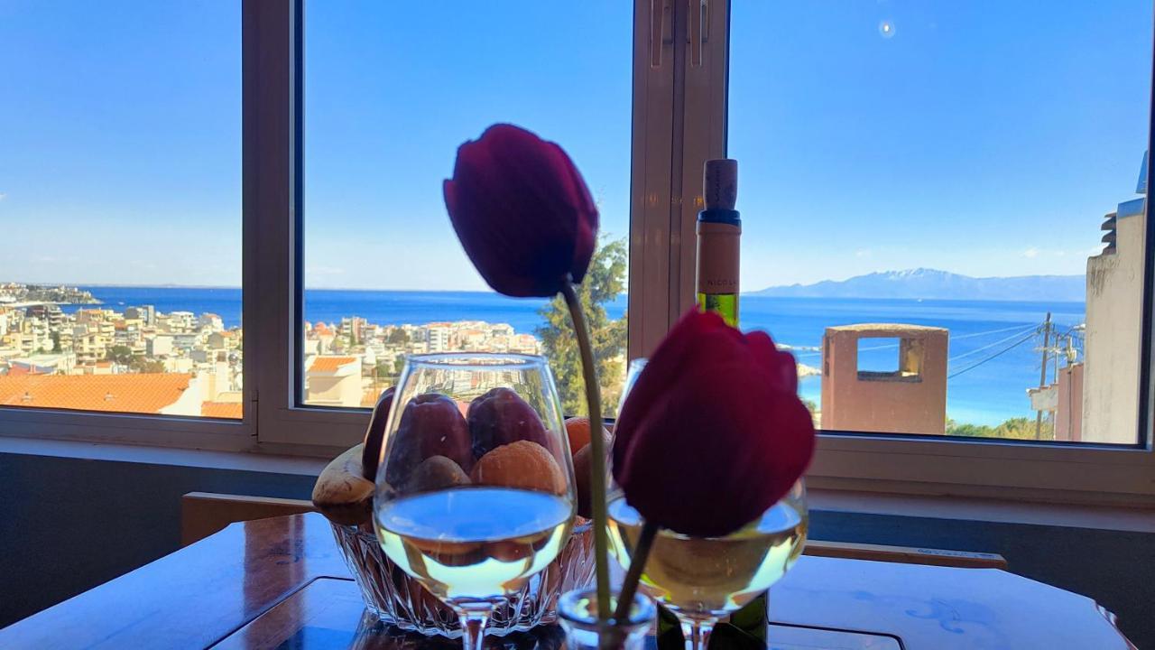Joy View Apartman Kavála Kültér fotó