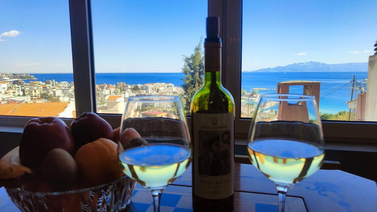 Joy View Apartman Kavála Kültér fotó