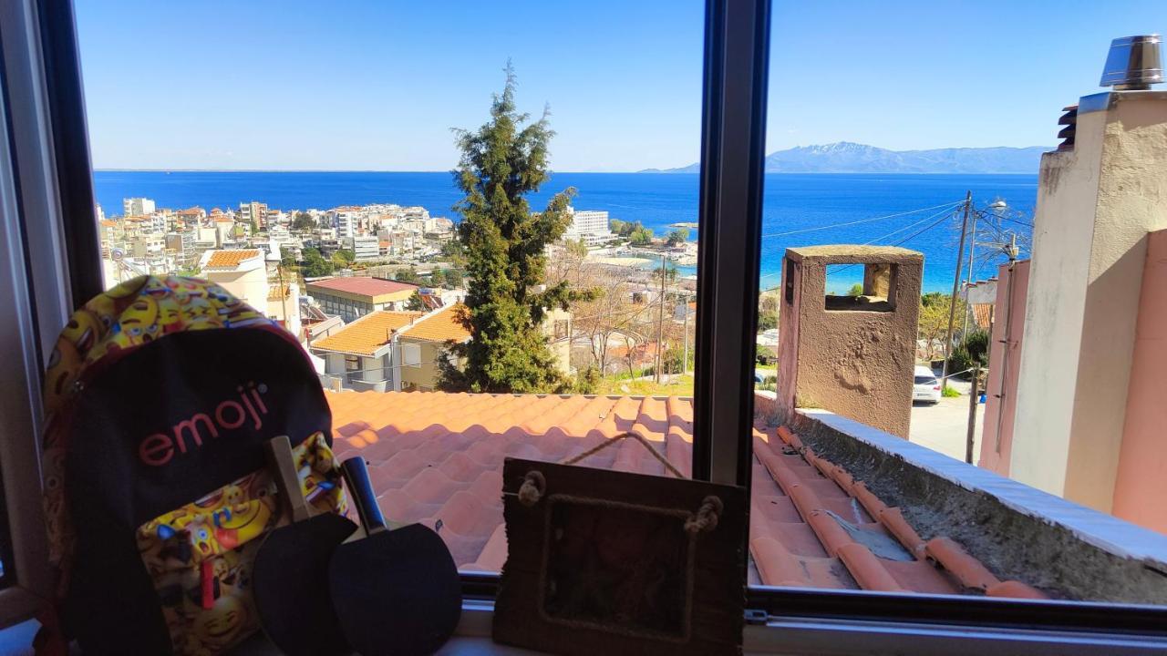Joy View Apartman Kavála Kültér fotó