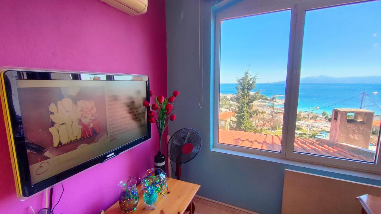 Joy View Apartman Kavála Kültér fotó