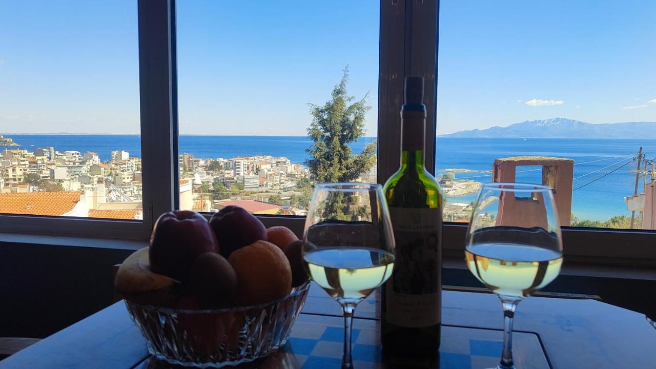 Joy View Apartman Kavála Kültér fotó